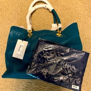 Cole Haan Peacock Benson Tote, brand new, never used, still with tags on